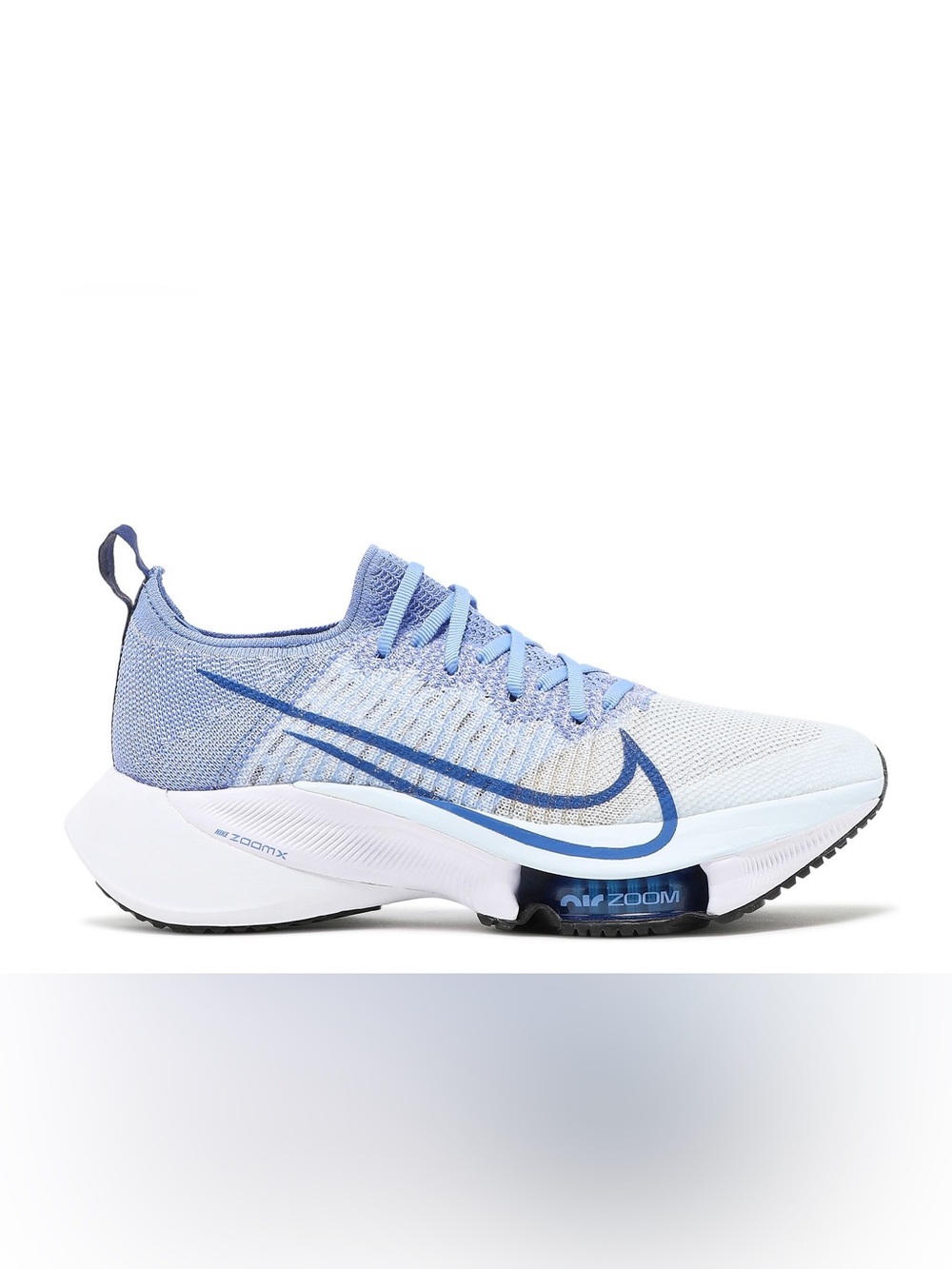 Nike Women’s Air Zoom Flyknit Running Shoe - Light Blue and Blue
